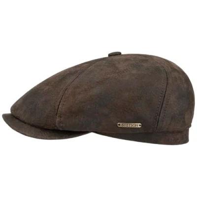 Abbildung von Stetson Flat Cap (1 St) Ledercap mit Schirm