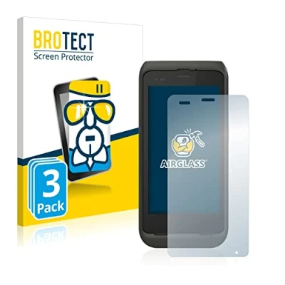 Abbildung von BROTECT Schutzglas für Honeywell CT45 (3 Stück) Schutzfolie Panzer Folie Glas [Extrem Kratzfest 9H, Anti Fingerprint, Ultra Transparent]