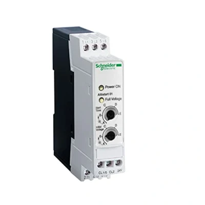Abbildung von Schneider Electric ATS01N103FT Sanftanlasser für Asynchronmotor, ATS01, 3A, 110 480V, 0,55 1,1 KW, Softstarter