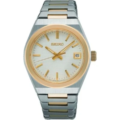 Abbildung von Seiko Damen Analog Quarz Uhr mit Edelstahl Armband SUR578P1