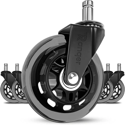 Abbildung von Ranqer Bürostuhl / Gaming Stuhl Rollen weich ✅ SB Supply RQ CASTORS BLK 1