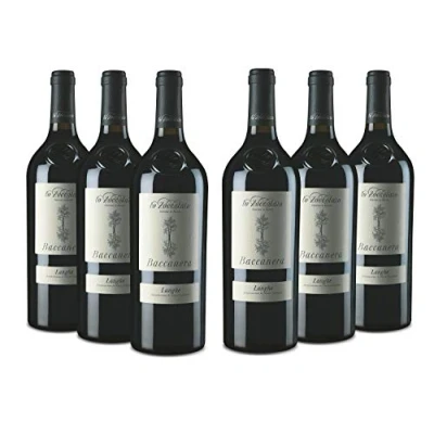 Abbildung von Lo Zoccolaio Langhe DOC Baccanera Rotwein Flaschen Piedmont Wein Barbera Merlot Nebbiolo Canernet Sauvignon trocken (6 x 750 ml)