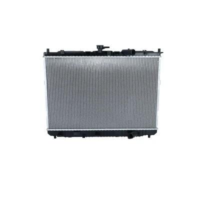 Abbildung von NRF 59046 Kühler, Motorkühlung Aluminium 664 430 26 Kühlrippen gelötet
