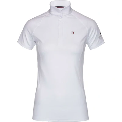 Abbildung von Kingsland Turniershirt Classic Kurze Ärmel Damen Weiß XL
