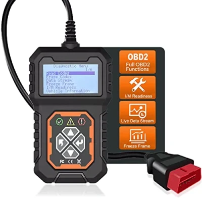 Abbildung von iKiKin OBD2 Automatisches Diagnosewerkzeug für Car Code Reader, Scanner Checked Engine Light Fehlercode Reader kann alle OBDII Protokollautos diagnostizieren