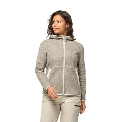 Abbildung von Jack Wolfskin Tannenspur W Fleecejacke, Damen, Größe: Small, Cotton white
