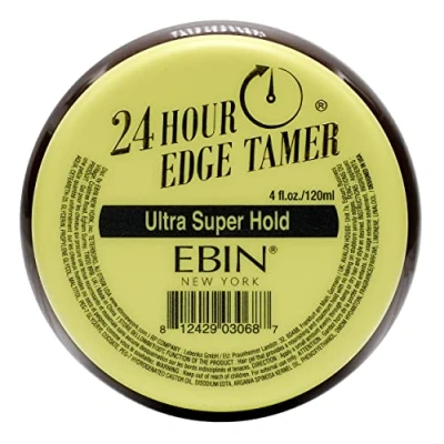 Abbildung von EBIN NEW YORK 24 Stunden Edge Tamer, Ultra Super Hold, 4 Oz Kein Abblättern, keine weißen Rückstände, Glanz und glatte Textur mit Arganöl Rizinusöl