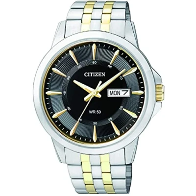 Abbildung von Citizen Quarzuhr BF2018 52EE, Armbanduhr, Herrenuhr, Damenuhr, Edelstahlarmband, Datum