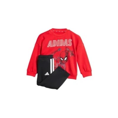 Abbildung von adidas Sportswear Marvel Spiderman Jogger SET Trainingsanzug Pure ruby white für Kinder, Größe: 104,