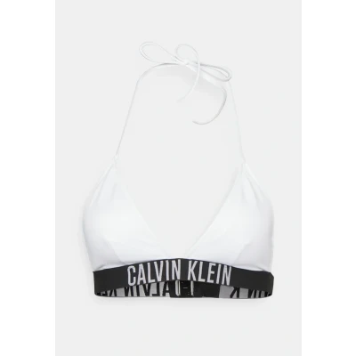 Abbildung von Calvin Klein Swimwear Intense Power Triangle BRAS Bikinitop, Damen, Größe: Small, Classic white