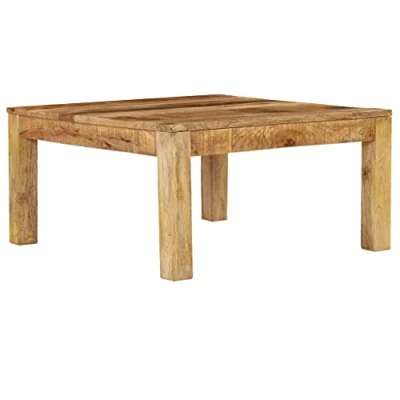 Abbildung von vidaXL Mangoholz Couchtisch 80x80x40 cm Kaffeetisch Beistelltisch Sofatisch