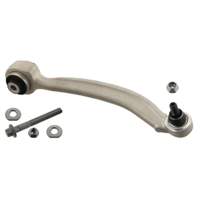 Abbildung von FEBI BILSTEIN 40381 Querlenker mit Anbaumaterial Lager, Trag /Führungsgelenk Vorderachse rechts, unten, hinten Aluminium