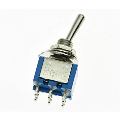 Abbildung von KAISH 10 DPDT Gitarre Mini Toggle Schalter 2 Position on 6 Pin Auto/Boot