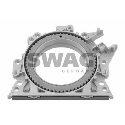 Abbildung von SWAG 30 93 1447 Kurbelwellendichtring mit Flansch getriebeseitig PTFE (Polytetrafluorethylen) VOLKSWAGEN: Golf 5 Schrägheck, Touran I