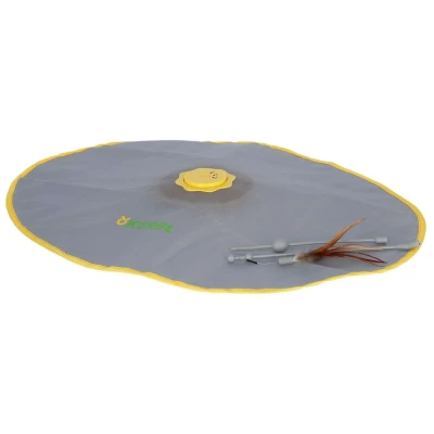Abbildung von Kerbl Katzenspielzeug 2in1 Catch the TailFeather 70x53x5cm