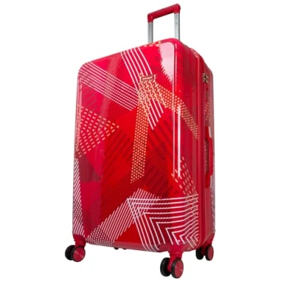 Abbildung von Trendyshop365 Trolley Koffer Ravenna, 4 Farben, 3 Größen, Rollen, Print Design, Polycarbonat, Zahlenschloss