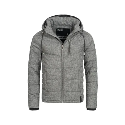 Abbildung von Indicode Jeans Circus Winterjacke, Herren, Größe: Small, gray