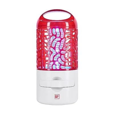 Abbildung von SWISSINNO Insektenfalle 10 Watt LED Mückenlampe Fliegenfalle Insektenvernichter Mückenfalle Mückenschutz Gegen Mücken + Fliegen im Innen, Effizient