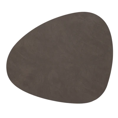 Abbildung von LIND DNA Platzdecke Nupo Leder Kaviar 44 x 37 cm