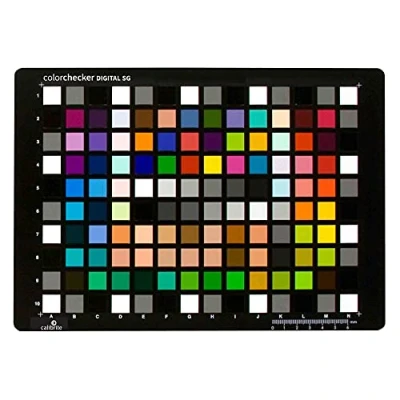 Abbildung von Calibrite ColorChecker Digital SG: Farbtafel für Fotografie, 140 Farbfelder, A4, CCDSG, Mehrfarbige Farbfelder