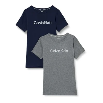 Abbildung von Calvin Klein Underwear T Shirt &quot;2PK TEE&quot;, für Kinder bis 16 Jahre, mit Logoschriftzug