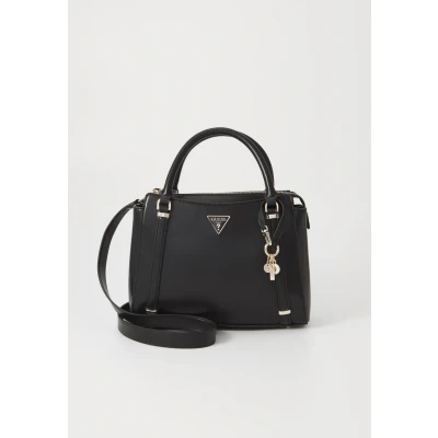 Abbildung von Guess Daryna Satchel Handtasche, Damen, Größe: One Size, Black