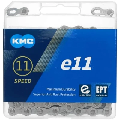 Abbildung von KMC Unisex E11 Ept eBike Kette, Argento Scuro, 136 Link
