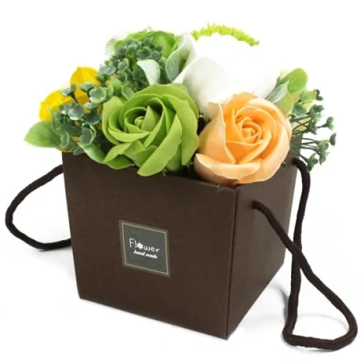 Abbildung von Ancient Wisdom Seifenblumenstrauß Frühlingsblumen