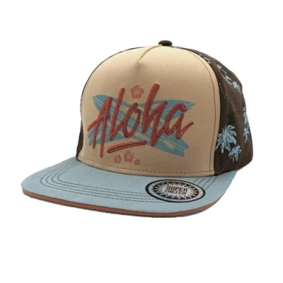 Abbildung von MAXIMO Flat Cap KIDS BOY Aloha Snap back Verschluß (1 St)