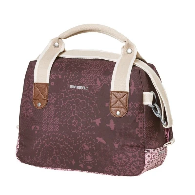 Abbildung von Lenkertasche Basil Bohème City Bag 8 Liter 32 X 12 23 Cm Rot