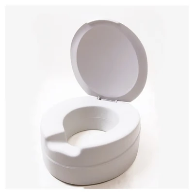 Abbildung von Herdegen Toilettensitzerhöhung Contact Plus Soft 11 cm mit Deckel,