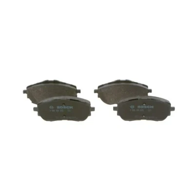 Abbildung von BOSCH 0 986 494 676 Bremsbelagsatz Low Metallic mit akustischer Verschleißwarnung Anti Quietsch Blech, Montageanleitung TOYOTA: Auris Kombi