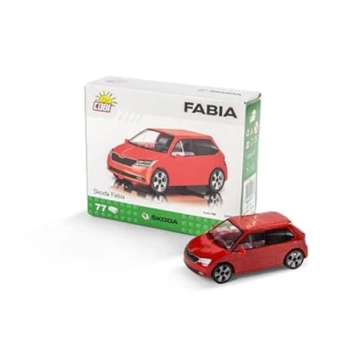 Abbildung von Skoda 6V0087558 Modellauto Fabia Miniatur, Maßstab 1:35, rot