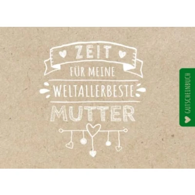 Abbildung von Gutscheinbuch Mutter: Personalisiertes Gutscheinheft Mama 50 Gutscheinen zum einlösen: 25 vorgefertigt + selber Ausfüllen und Ausschneiden, ... Geburtstag, Weihnachten oder Muttertag