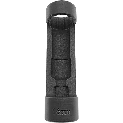 Abbildung von ZKTOOL 16MM Steckschlüssel für Federbeine (16MM/12 PT), VM Nr.: 3353, 1/2 Zoll Dr. x 16MM, 12 PT