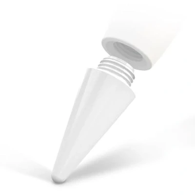 Abbildung von ZAGG Pro Stylus 2 Ersatzspitzen für iPad, langlebig, 4 Stück, Weiß