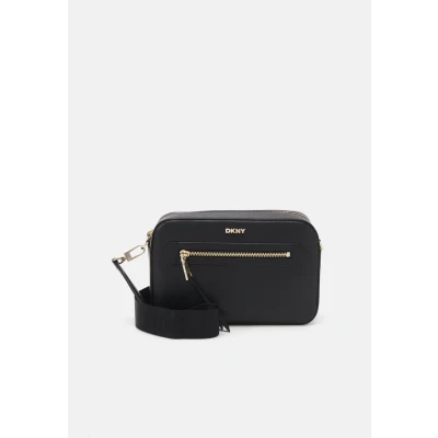 Abbildung von DKNY Bryant AVE Camera BAG Umhängetasche black/goldcoloured, Damen, Größe: One Size, Black/gold coloured