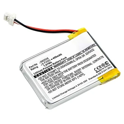 Abbildung von subtel® GPS Ersatz Akku 1ICP6/26/36 582535 Ersatzakku für Mitac Mio Mivue 388 Navigationsgerät 450mAh Navi Batterie