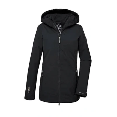 Abbildung von G.I.G.A. DX Damen Funktionsjacke mit Kapuze/Outdoorjacke ist wasserdicht GS 3 WMN JCKT, schwarz, 36, 41177 000