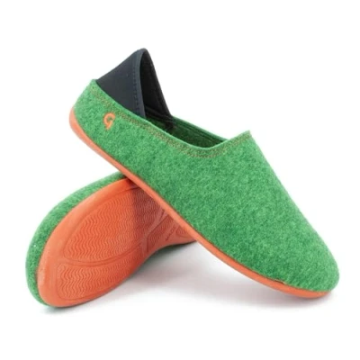 Abbildung von Gottstein Wool Slip On Hausschuh Slipper für draußen und drinnen, Aus 100% Schurwolle