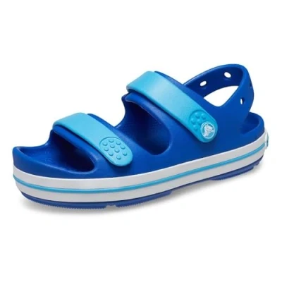 Abbildung von Crocs Unisex Kinder Crocband Cruiser Sandal K Sandale, Blue Bolt Venetian Blue, 34/35 EU