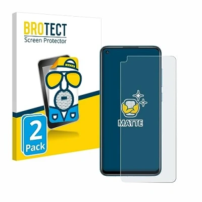 Abbildung von BROTECT Entspiegelungs Schutzfolie für Xiaomi Redmi Note 9 (2 Stück) Matte Displayschutz Folie, Anti Reflex, Fingerprint