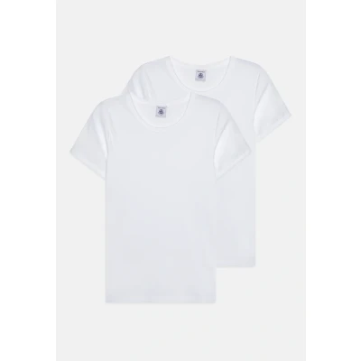 Abbildung von Petit Bateau Junior TEE Permanent 2 PACK Unterhemd/shirt für Kinder, Größe: 104, White