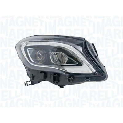 Abbildung von MAGNETI MARELLI 711451000322 Scheinwerfer rechts LED mit Blinklicht, Abblendlicht für Rechtsverkehr ohne Steuergerät MERCEDES BENZ: GLA