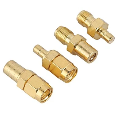Abbildung von SMB zu SMA Adapter, 4 Typen RF Adapter Anschluss Converter Set für DAB Autoradio Antenne