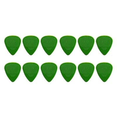 Abbildung von D Grip Plektrum/Pick, 351 Form, 0,53 mm, grün, 12 Stück