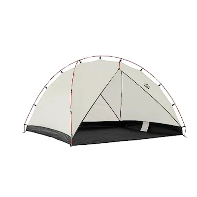 Abbildung von Grand Canyon Tonto Beach Tent 3 Strandzelt/Strandmuschel 210 x 160 cm Kuppel Zelt, UV50+, Wasserdicht Mojave Desert (Beige)