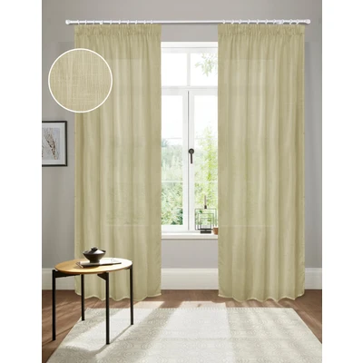 Abbildung von andas Gardine &quot;Tursik&quot;, (1 St.), Blickdicht, Leinenlook, Polyester