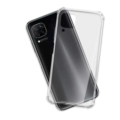 Abbildung von mtb more energy® Hülle Crystal Armor kompatibel mit Huawei P40 lite (6.4&#039;&#039;) verstärkte Ecken Anti Shock Schutzhülle Case Cover Tasche