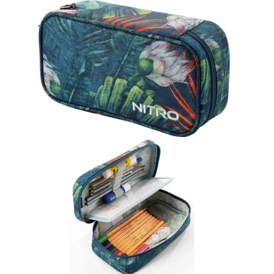 Abbildung von Nitro Schlamperbox XL Federmappe Tropical grün